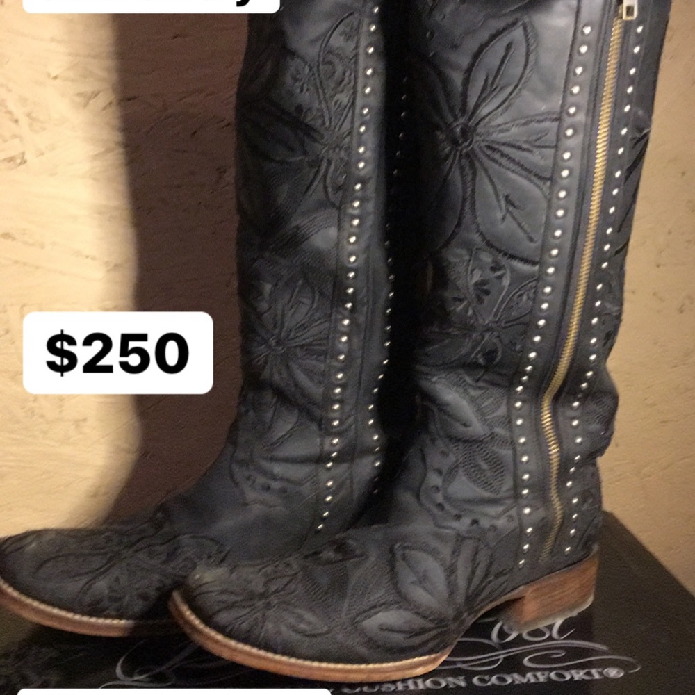 Dan Post knee high boots